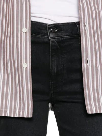Frame Five-pocket Jeans In Brown