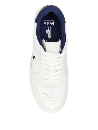 Polo Ralph Lauren Master Court Sneakers In White
