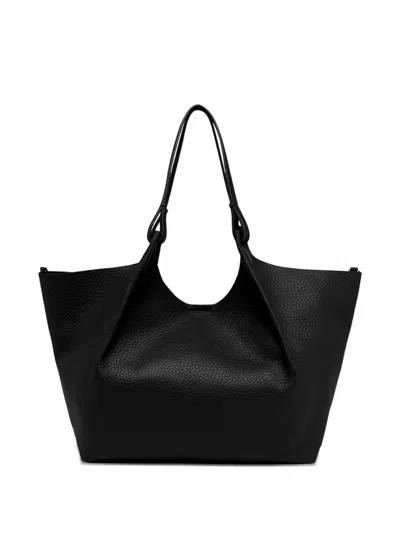 Gianni Chiarini Dua Maxi-grain Leather Shoulder Bag