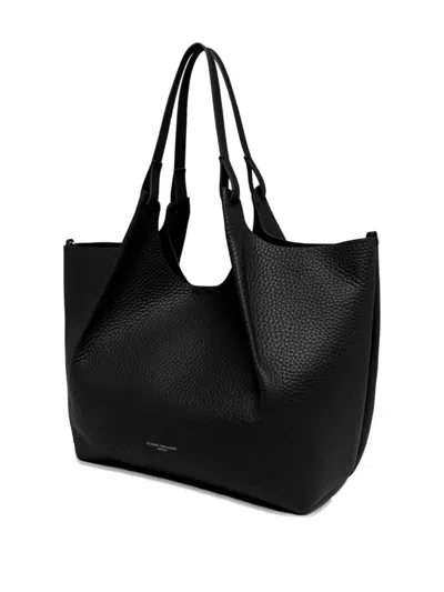 Gianni Chiarini Dua Maxi-grain Leather Shoulder Bag
