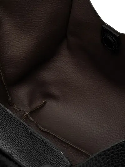 Gianni Chiarini Dua Maxi-grain Leather Shoulder Bag