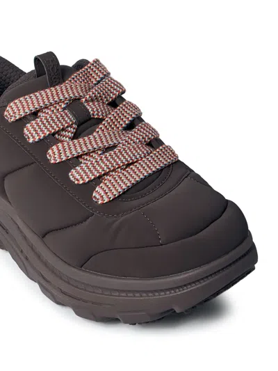 Hoka Bondi Padded Lace-up Sneakers In Black