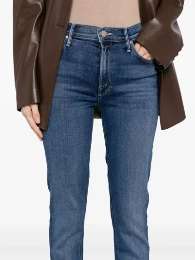 Mother The Runaway Jeans In Blue