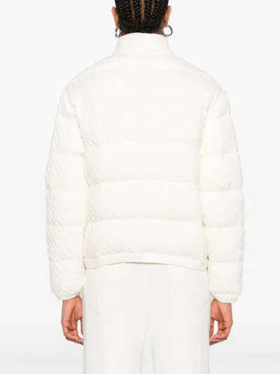 Moncler Padded Jacket In White