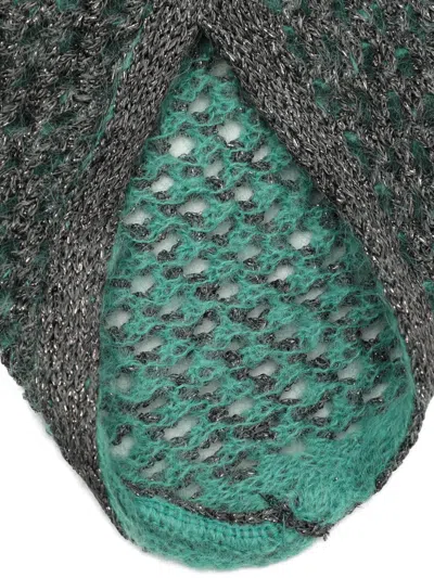 Pre-owned Missoni Gestricktes Midirock-set