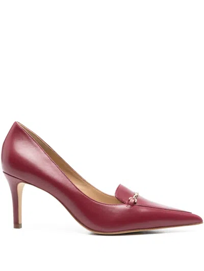 Michael Kors Half Heel Shoes In Red