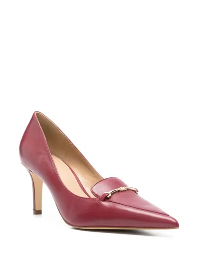 Michael Kors Half Heel Shoes In Red