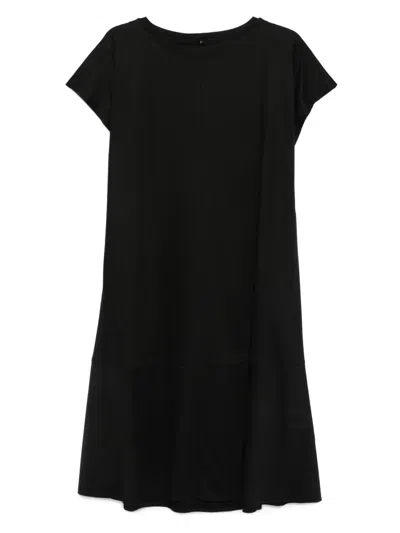Marina Rinaldi Ara Short-sleeve Dress In Black