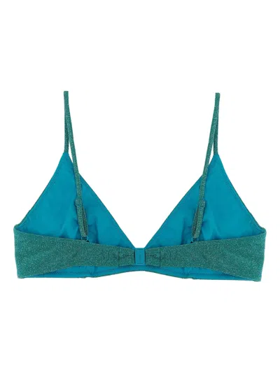 Mc2 Saint Barth Paloma Lurex Triangle Bikini Top