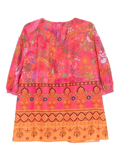 Marina Rinaldi Bade Tassel-detail Blouse In Multi