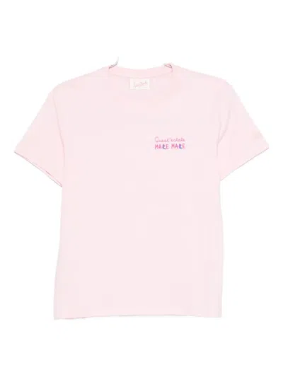 Mc2 Saint Barth Emilie Cotton T-shirt In Pink