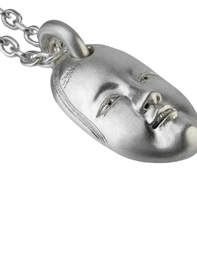Parts Of Four X Dualflow Mask Necklace In Metallic