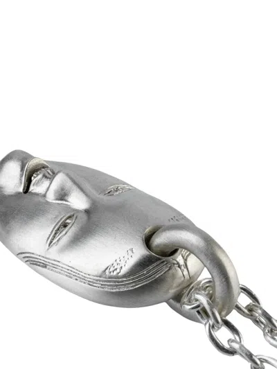 Parts Of Four X Dualflow Mask Necklace In Metallic