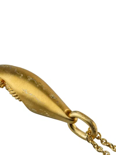 Parts Of Four X Dualflow Chrysalis Necklace In Gold