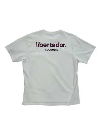 Libertador Colombie Logo-print Short-sleeve T-shirt
