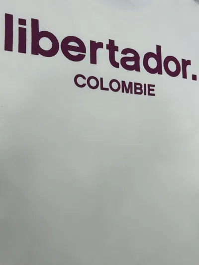 Libertador Colombie Logo-print Short-sleeve T-shirt