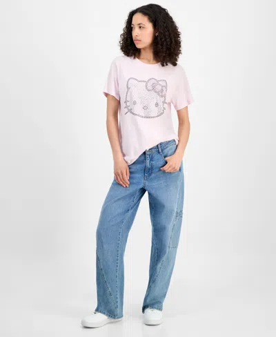 Grayson Threads, The Label Juniors' Rhinestone Hello Kitty Tee
