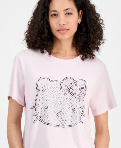 Grayson Threads, The Label Juniors' Rhinestone Hello Kitty Tee