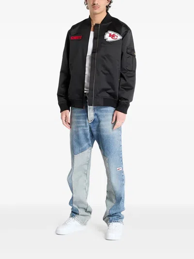 Mitchell & Ness X Nfl Team Leader Jacke In Black