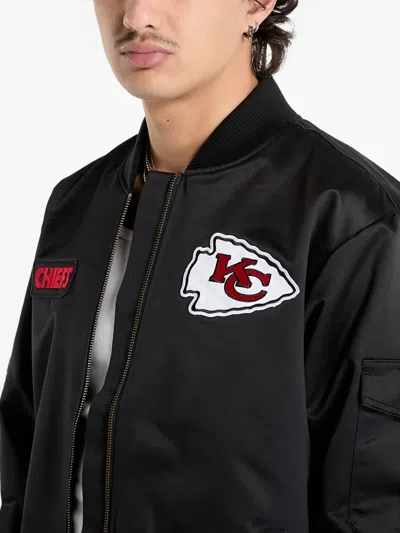 Mitchell & Ness X Nfl Team Leader Jacke In Black