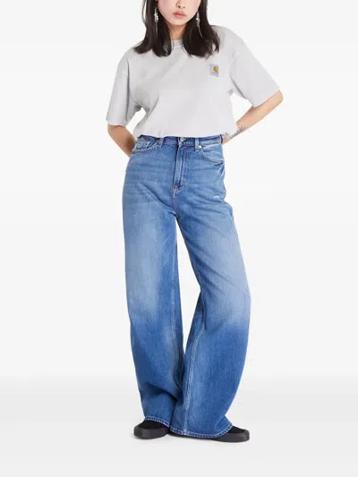 Tommy Jeans Claire Wide-leg-jeans In Blue