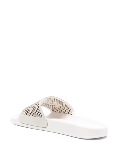 Karl Lagerfeld Pantoletten Mit Logo In White