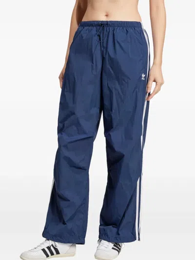 Adidas Originals 3-stripes Track Pants In Blue