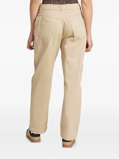 Adidas Originals Utility Firebird Trousers In Neutral