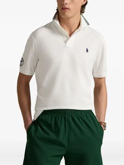 Polo Ralph Lauren X Wimbeldon Poloshirt In White
