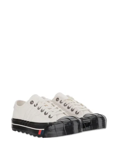 Pro-keds Rubber Toe-cap Sneakers In White