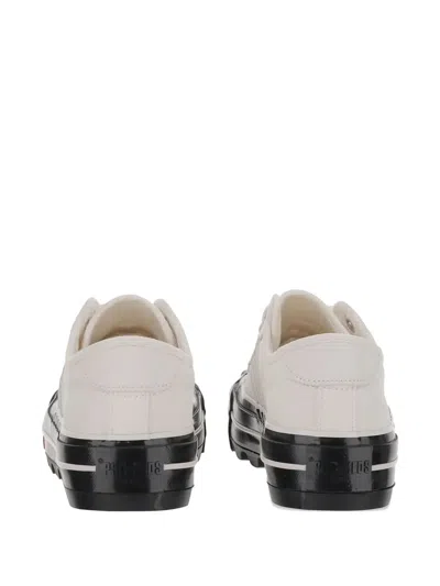 Pro-keds Rubber Toe-cap Sneakers In White