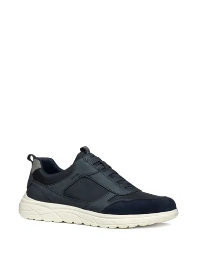 Geox Portello Leisure Sneakers In Blue