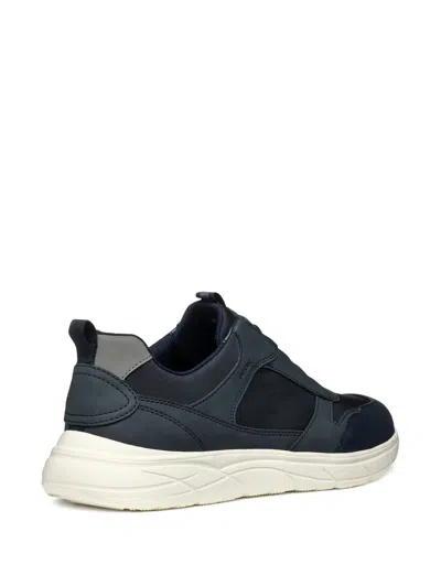 Geox Portello Leisure Sneakers In Blue