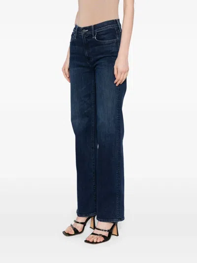 Mother Lil' Kick It Jeans In Blue