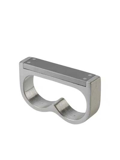 Parts Of Four Plate Double Ring In Metallic