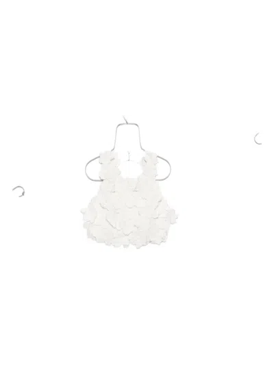 Aje Splendour Top In White