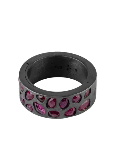 Parts Of Four Sistema Ruby Ring In Metallic