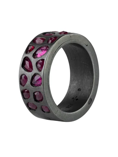 Parts Of Four Sistema Ruby Ring In Metallic
