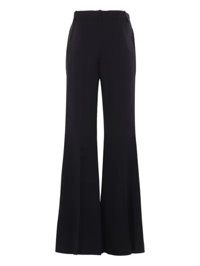 Balenciaga Flared Trousers In Black