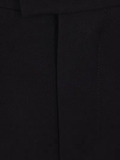 Balenciaga Flared Trousers In Black