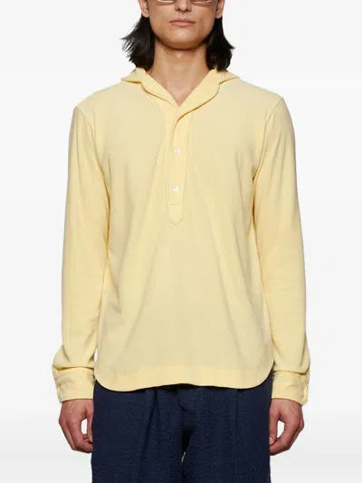Doppiaa Long-sleeve Polo Shirt In Green