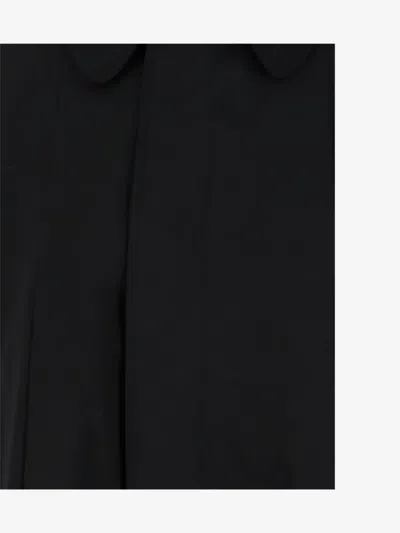 Hodakova Upside Down Pattern Stretch Wool Blend Jacket In Black