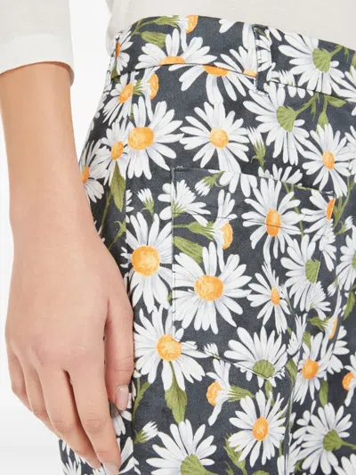 Weekend Max Mara Arten Floral-print Trousers In Pattern