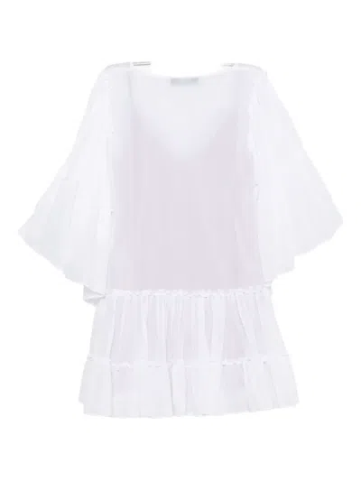 Pnk Ruffled-detail Mini Dress