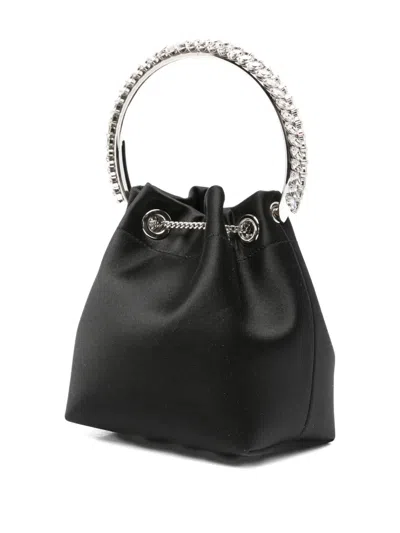 Jimmy Choo Bon Bon Crystal-embellished Drawstring Bag