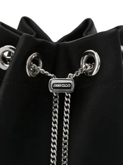 Jimmy Choo Bon Bon Crystal-embellished Drawstring Bag