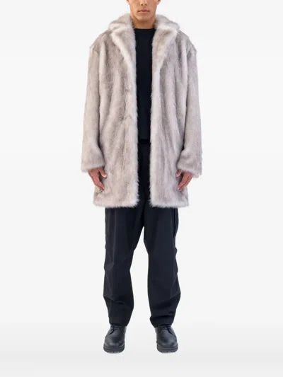 Unreal Fur Faux-fur Coat In Gray