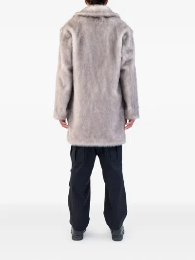 Unreal Fur Faux-fur Coat In Gray