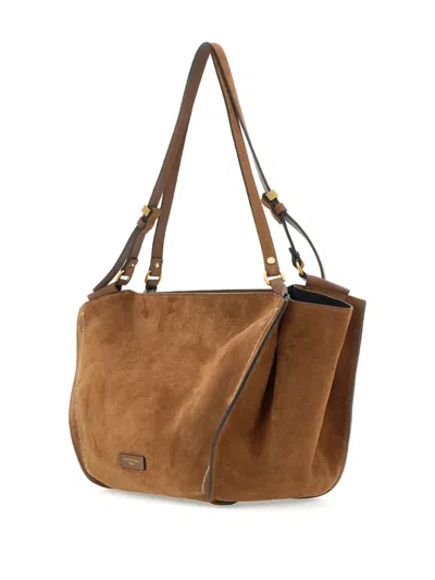 Gianni Chiarini Bloom Suede Tote Bag