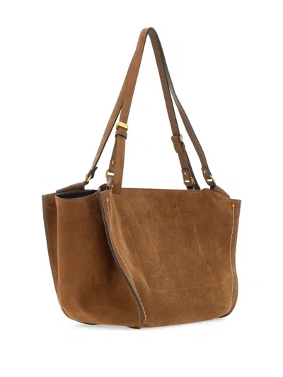 Gianni Chiarini Bloom Suede Tote Bag
